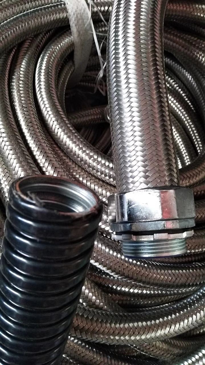 包塑金属软管波纹管包塑保护穿线阻燃线管